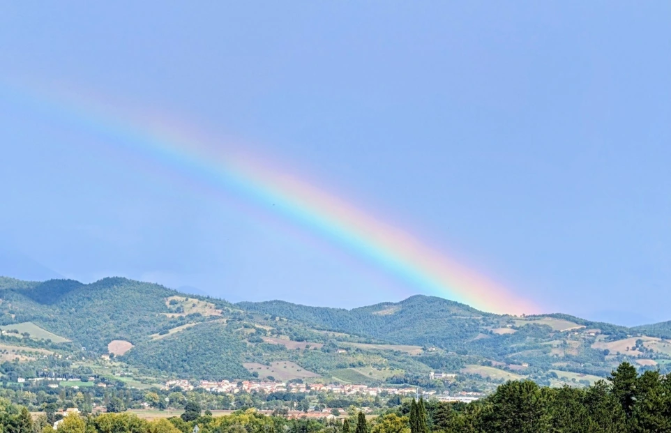Rainbows in Italy