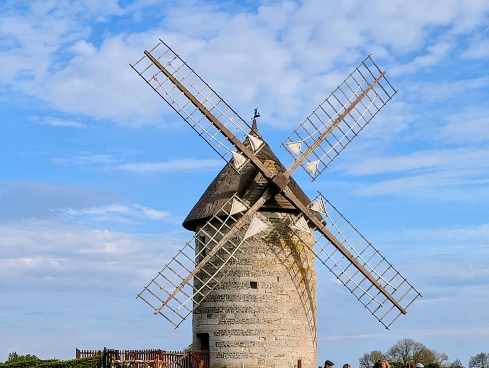 The oldest windmill in Franch